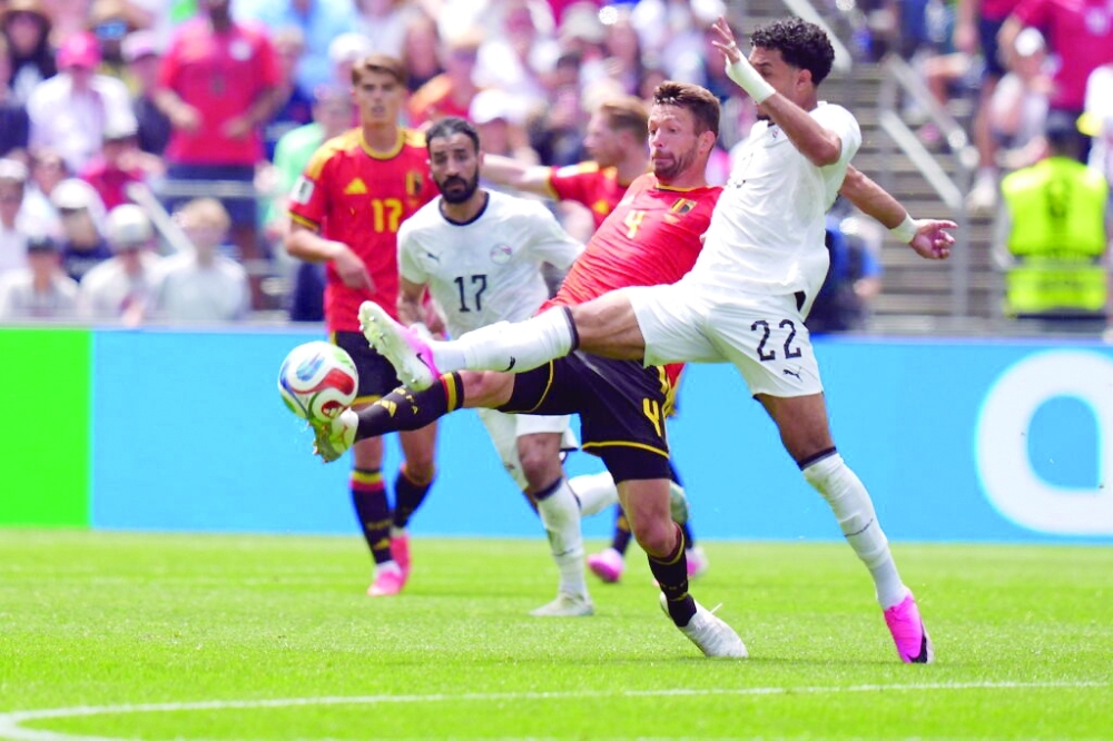 Egypt and Belgium