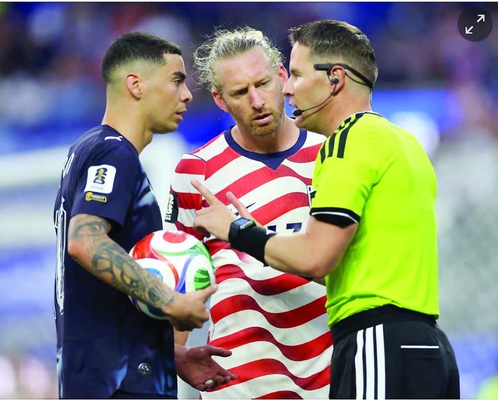 USA and Paraguay match