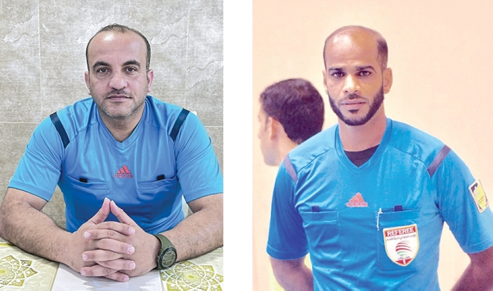 Hilal al Shuraiqi and Majid al Raqadi