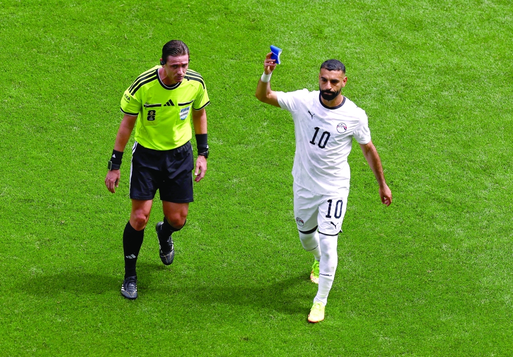  
Egypt's Mohamed Salah . — Reuters