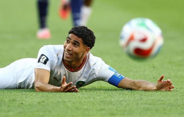 Saibar's early goal proves enough as Morocco downs Scotland