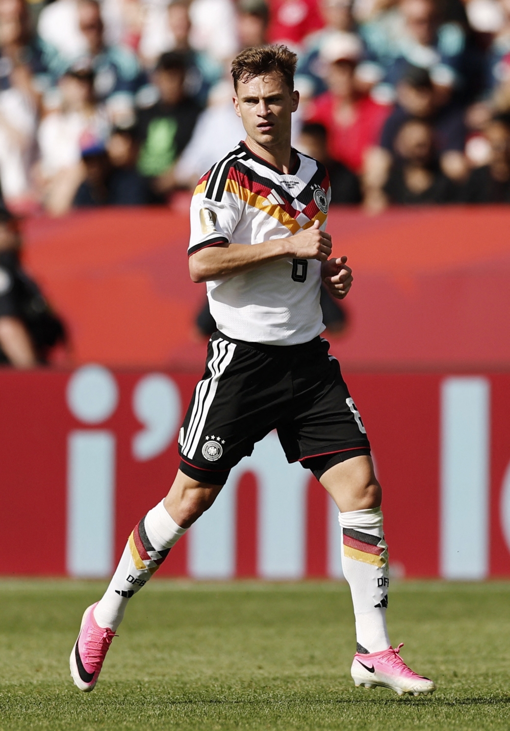  
Germany's Joshua Kimmich in action. — Reuters