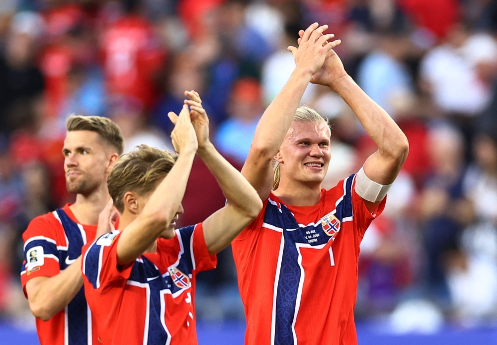  
Norway's Erling Haaland. — Reuters