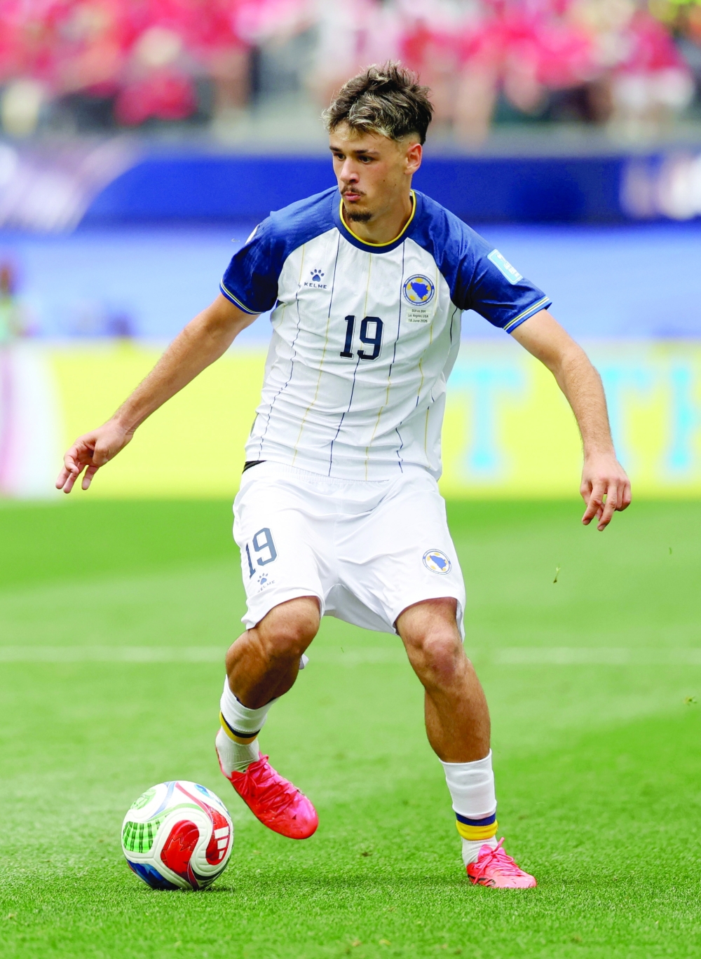  
Bosnia and Herzegovina's Kerim Alajbegovic. — Reuters