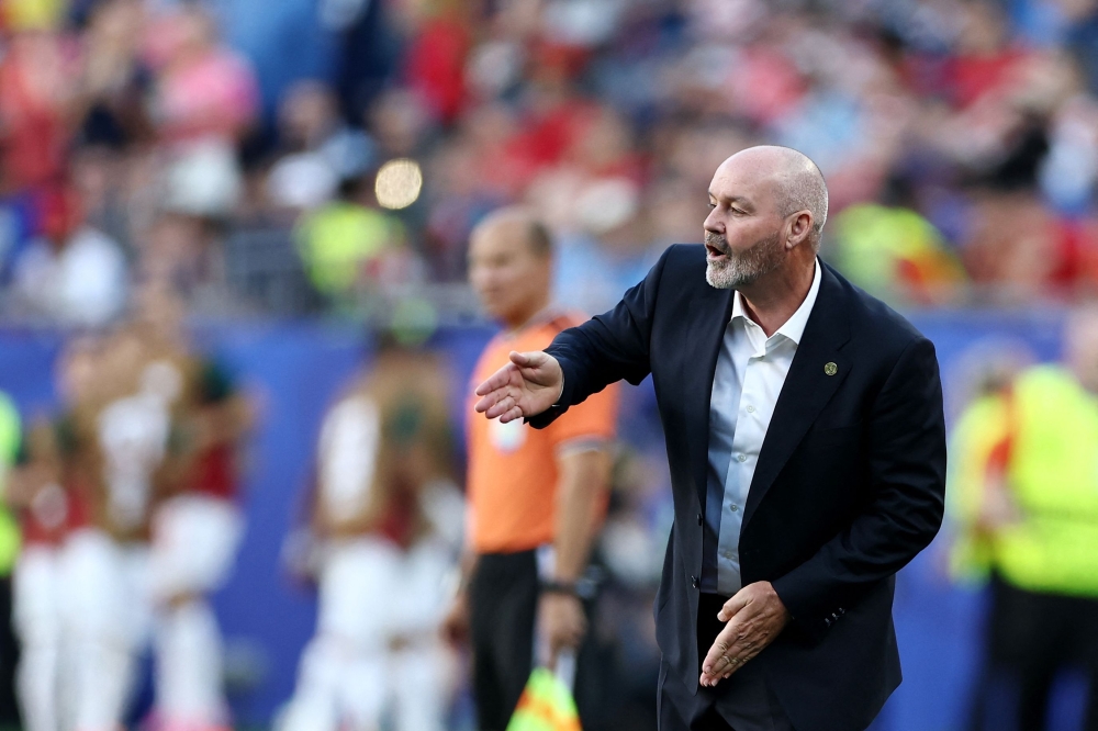 Scotland's head coach Steve Clarke. — AFP