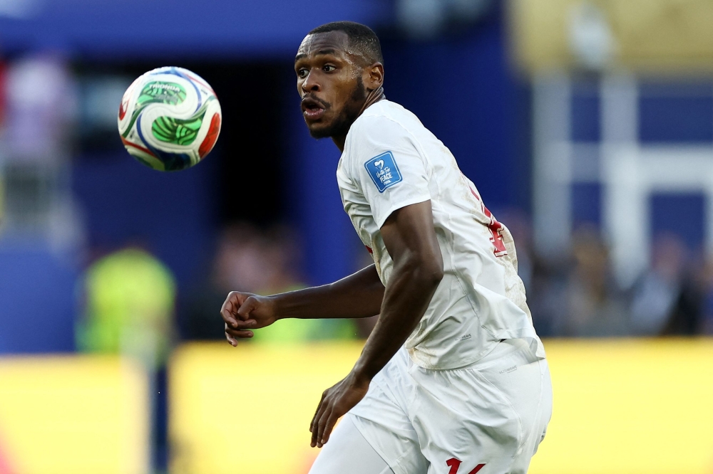 Morocco's defender #14 Issa Diop. — AFP
