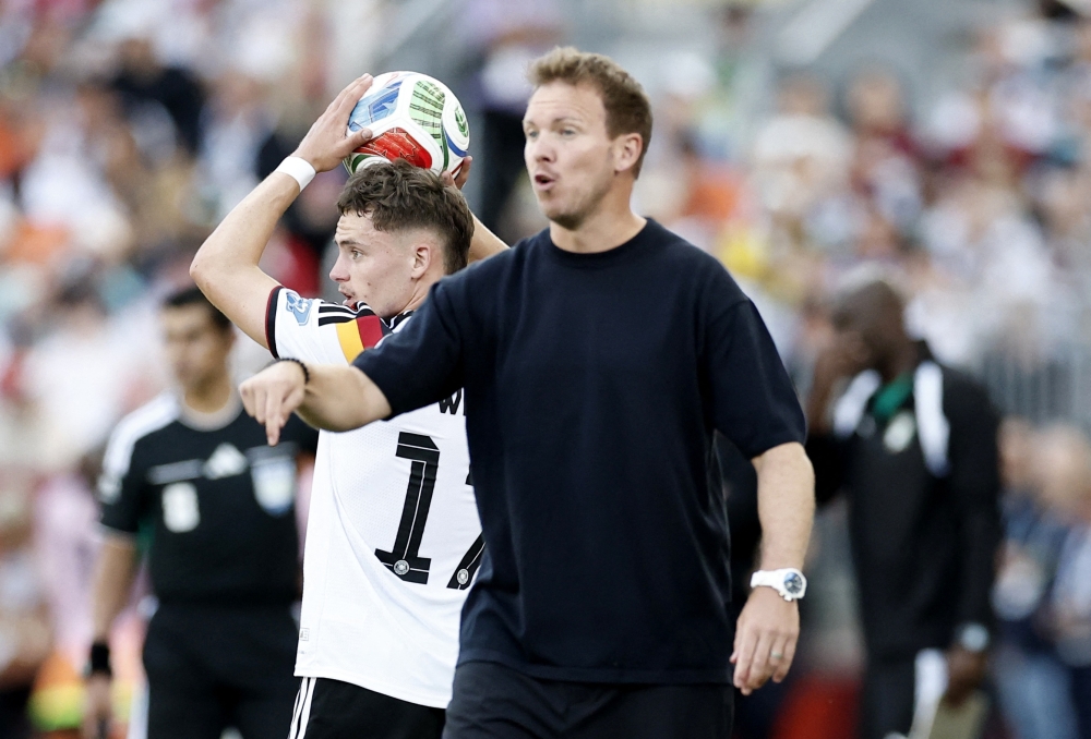  
Germany coach Julian Nagelsmann. — Reuters