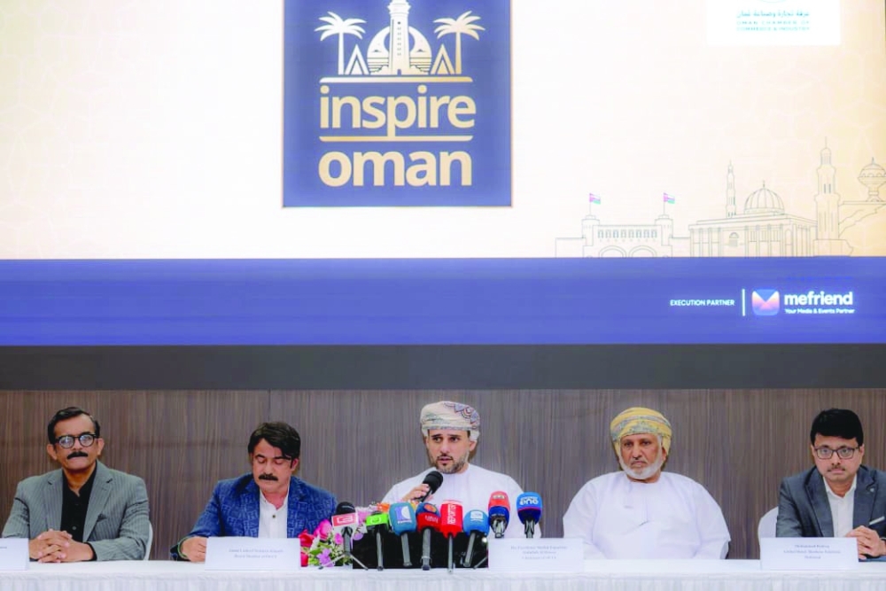 Representatives of OCCI and Mefriend at the press briefing.