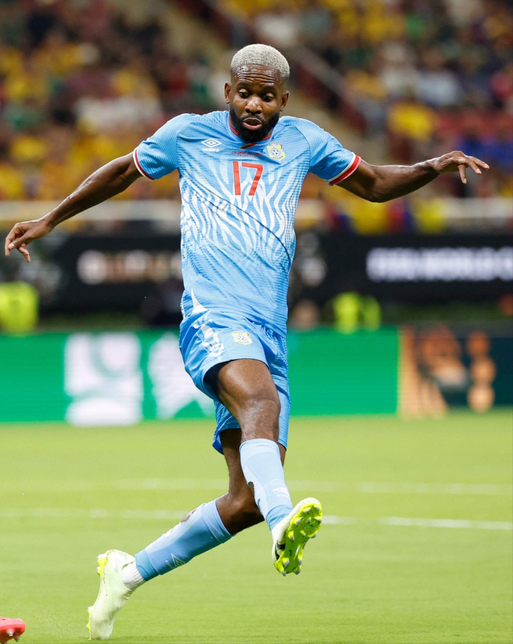  Congo DR's forward #17 Cedric Bakambu. — AFP 
