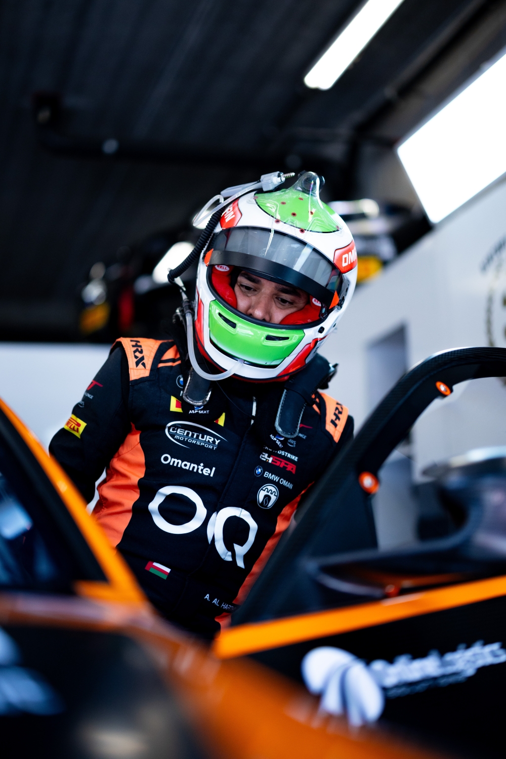 Omani racing driver Ahmad al Harthy 
