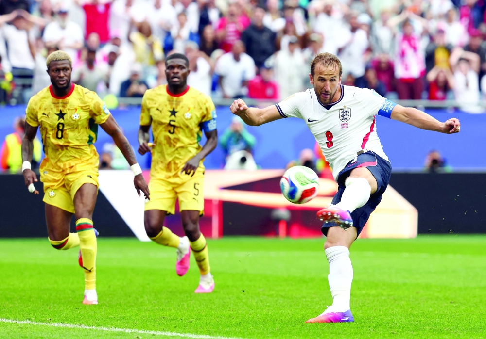  England's forward #09 Harry Kane. — AFP 