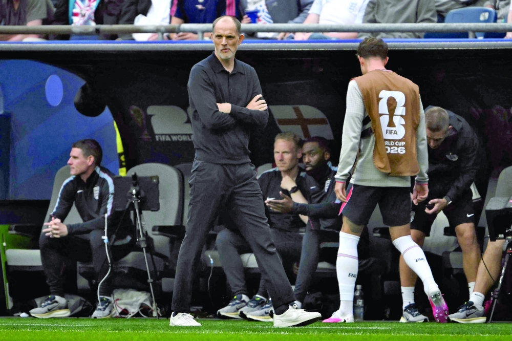 England's German head coach Thomas Tuchel. — AFP  