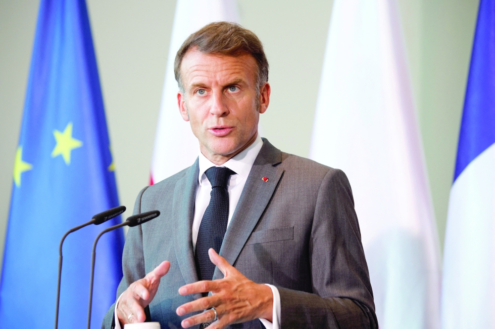 French President Emmanuel Macron