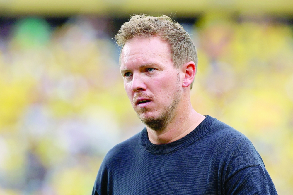 Germany coach Julian Nagelsmann. — Reuters