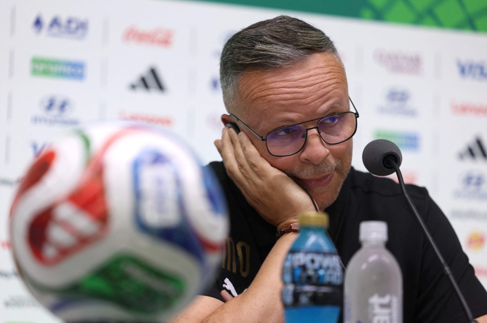 Morocco's head coach Ouahbi. — AFP  