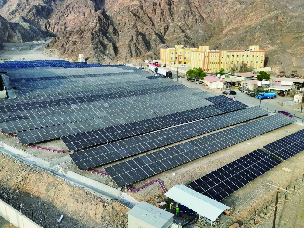 The Imtidad initiative allows households and businesses to benefit from solar energy without installing panels on their own properties.