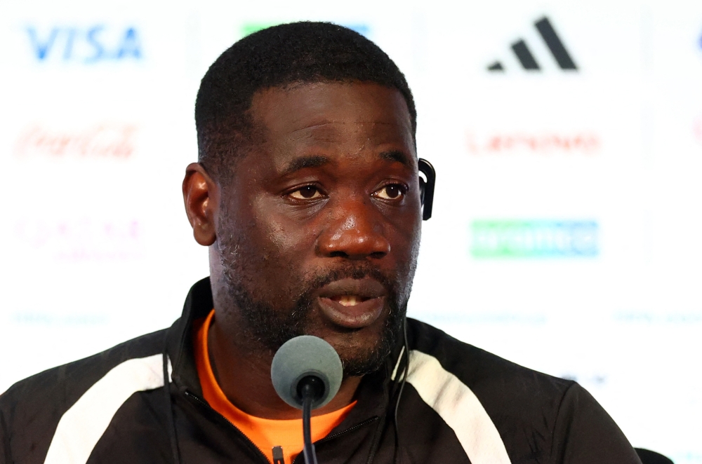 
Ivory Coast coach Emerse Fae. — Reuters