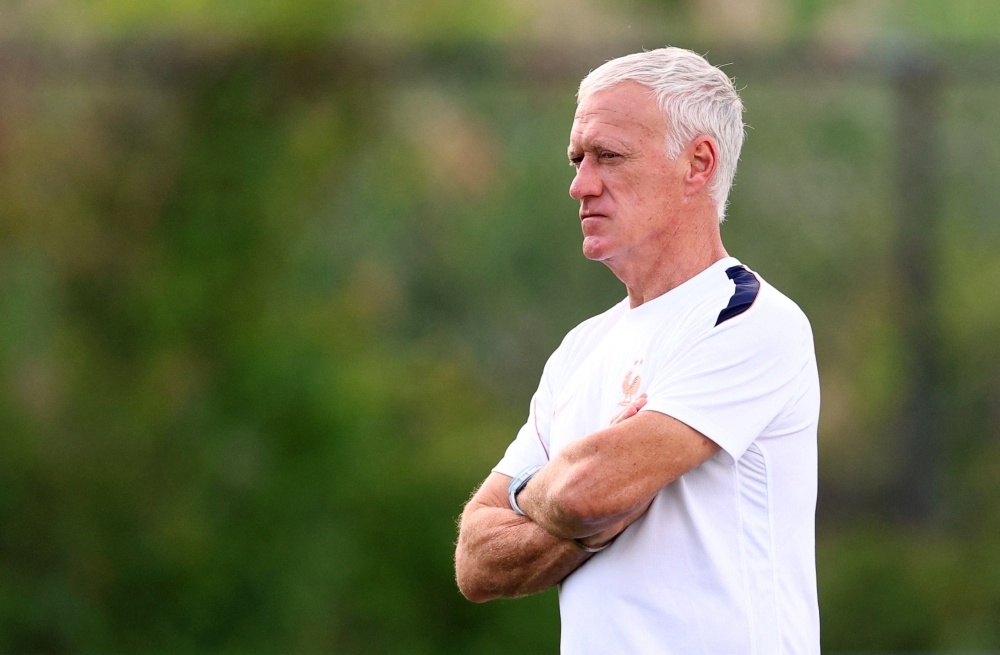  
France coach Didier Deschamps. — Reuters  