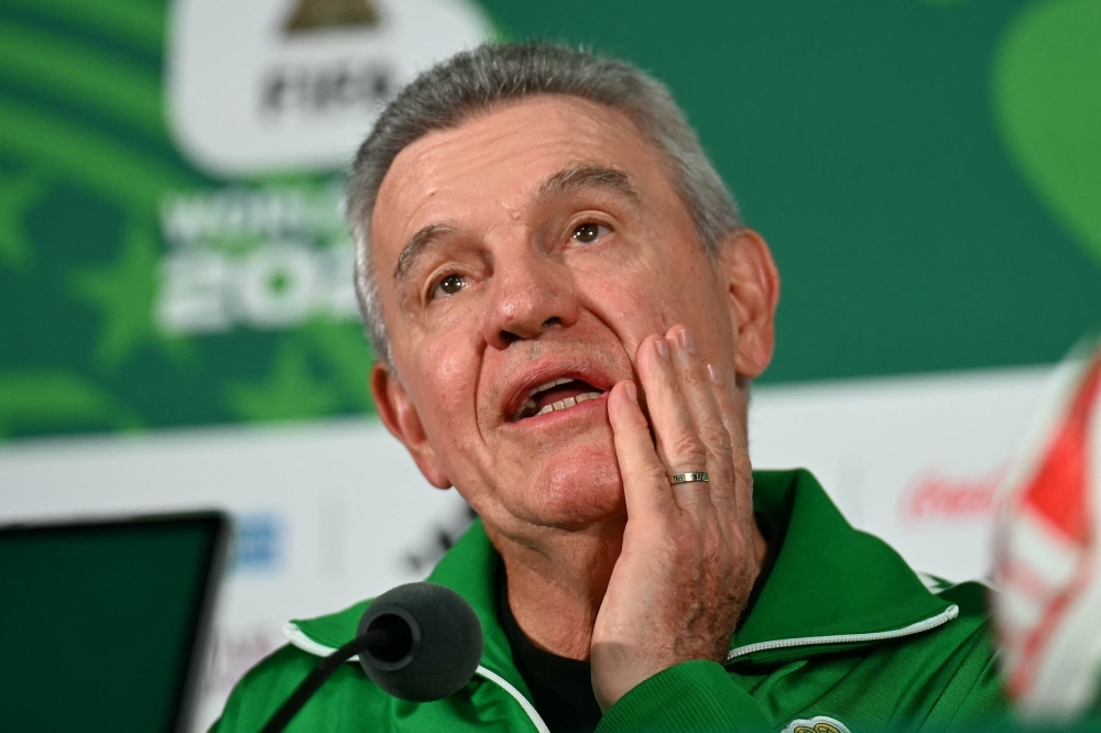 Mexico's head coach Javier Aguirre gstures. — AFP 