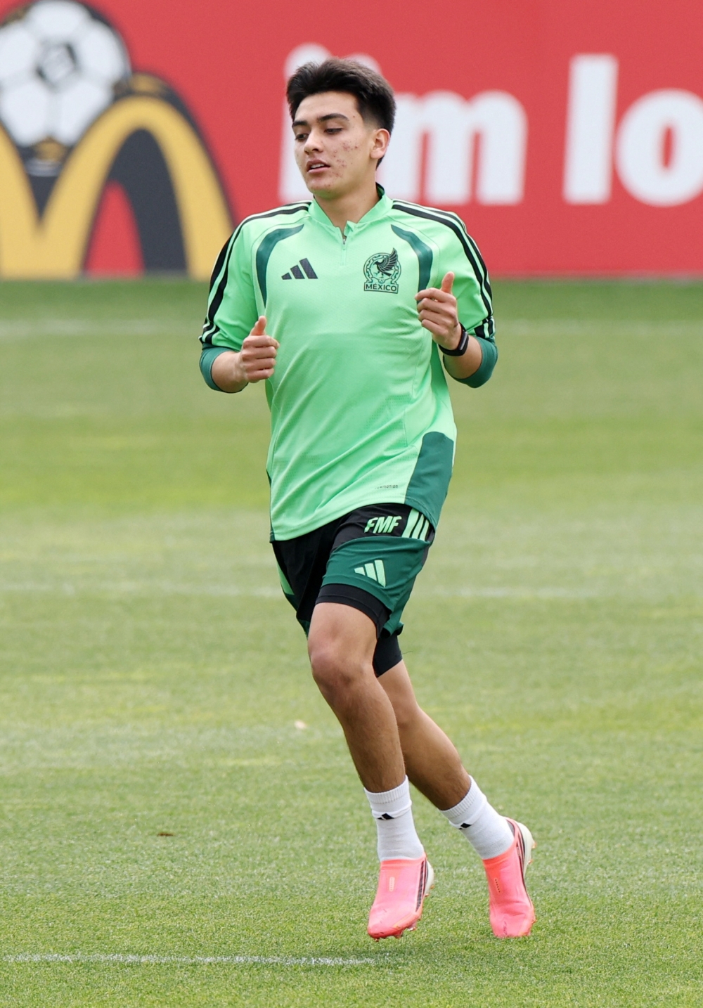  
Mexico's Gilberto Mora. — Reuters    