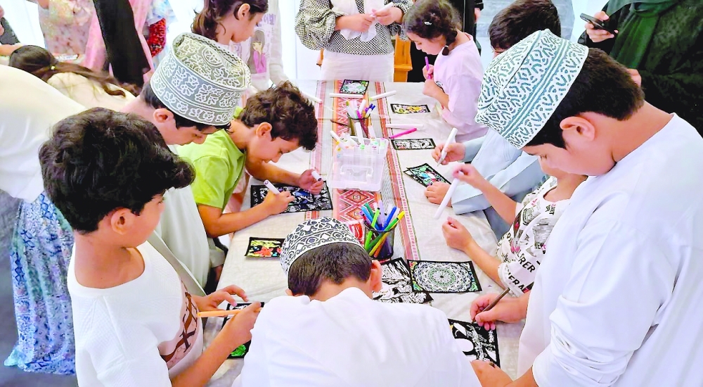 A key highlight of the programme was the 'My Craft' workshop, where participants explored the traditional art of palm frond weaving.