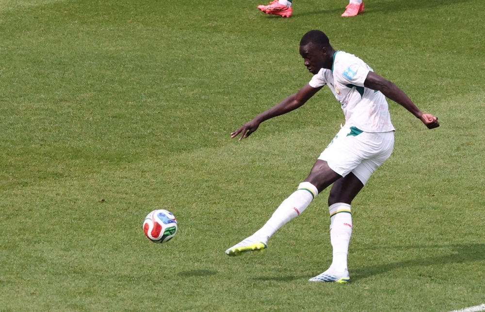  
Senegal's Pape Gueye. — Reuters   