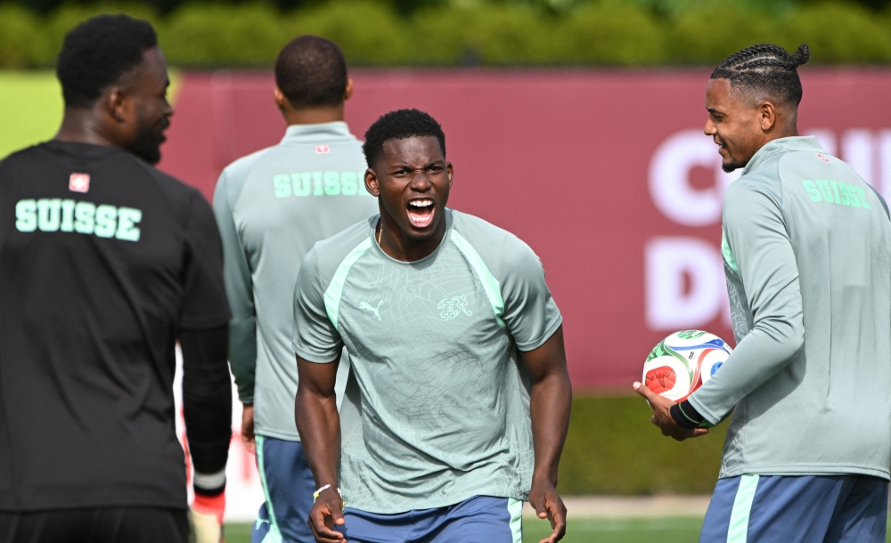  
Switzerland's Breel Embolo. — Reuters 