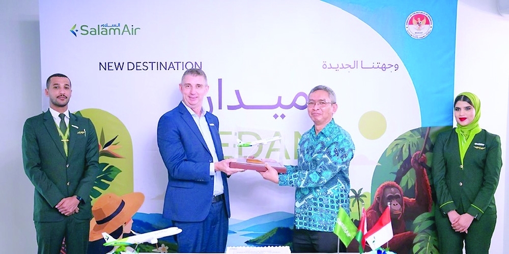 The new route will contribute to enhancing relations between Oman and Indonesia. — ONA