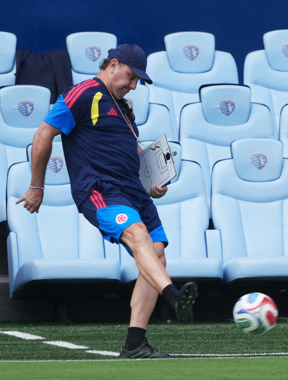  
Colombia coach Nestor Lorenzo. — Reuters  