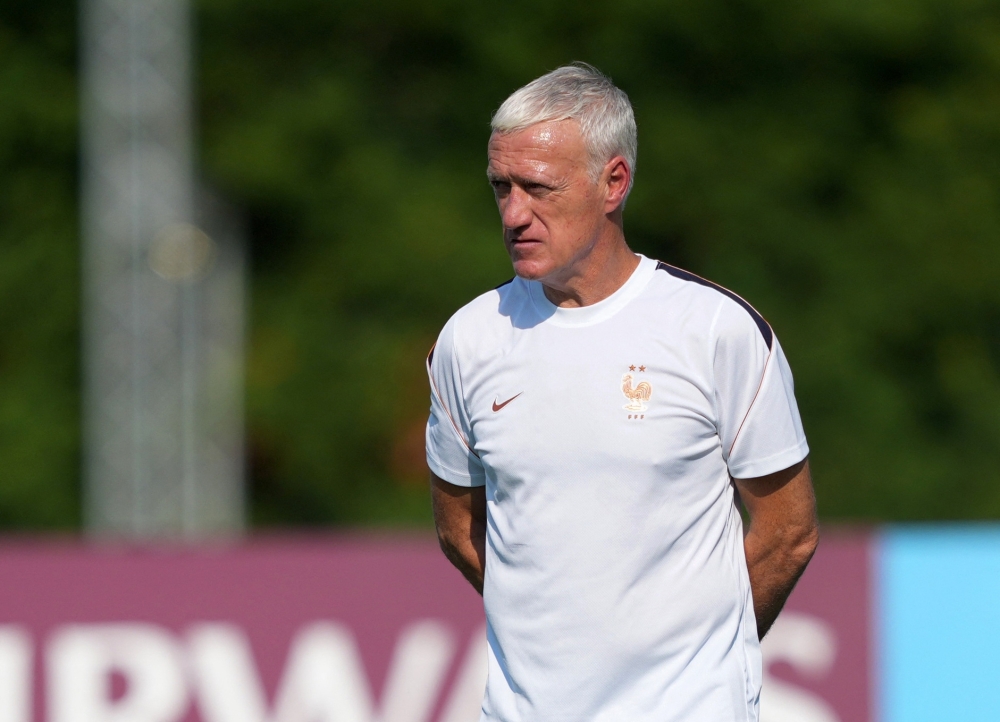  
France coach Didier Deschamps. — Reuters