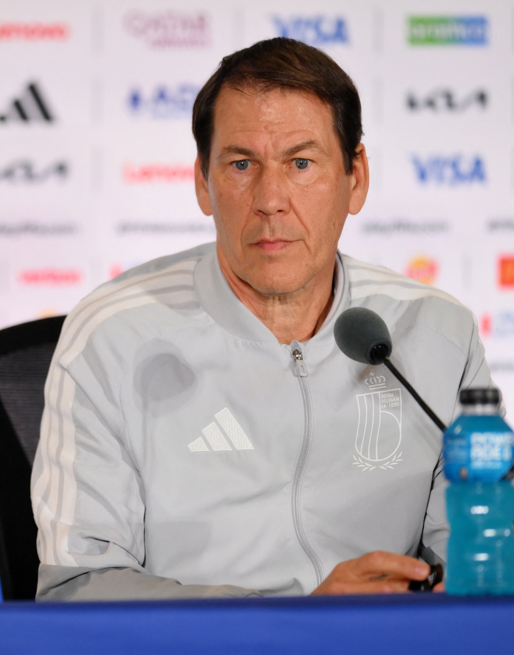  
Belgium coach Rudi Garcia. — Reuters 