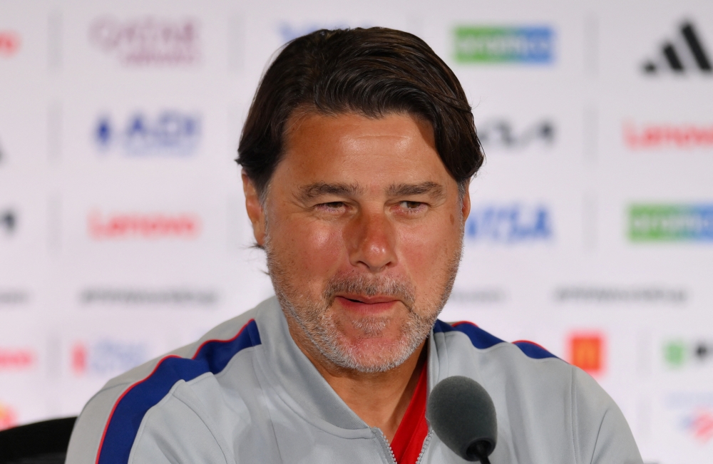 U.S. coach Mauricio Pochettino. — Reuters