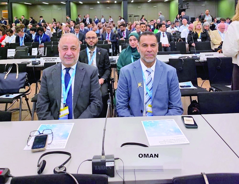 Dr Ali bin Amer al Shaithani is leading Oman’s delegation to the global dialogue on AI governance in Geneva.