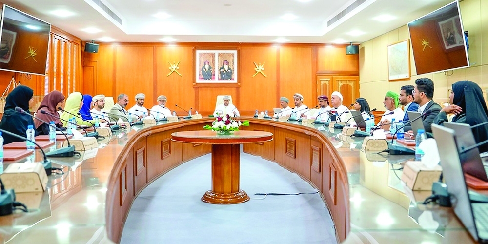 The meeting reviewed a number of key themes related to urban planning in the wilayat.