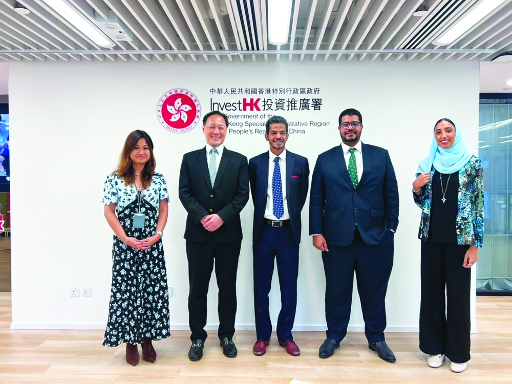 Mamun representatives meeting with executives in Hong Kong.