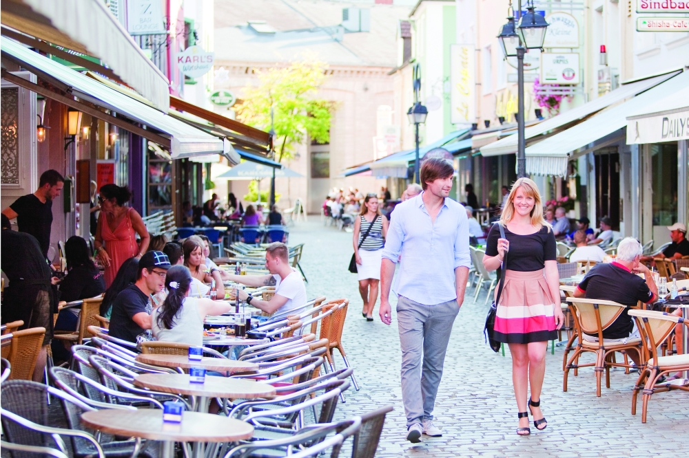Strolling through the old town of Saarlouis