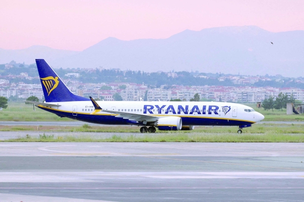 Ryanair passenger partially sucked out of plane before emergency landing in Greece