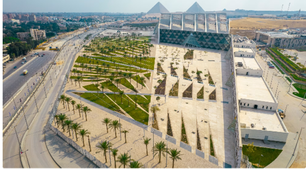Grand Egyptian Museum in Giza 