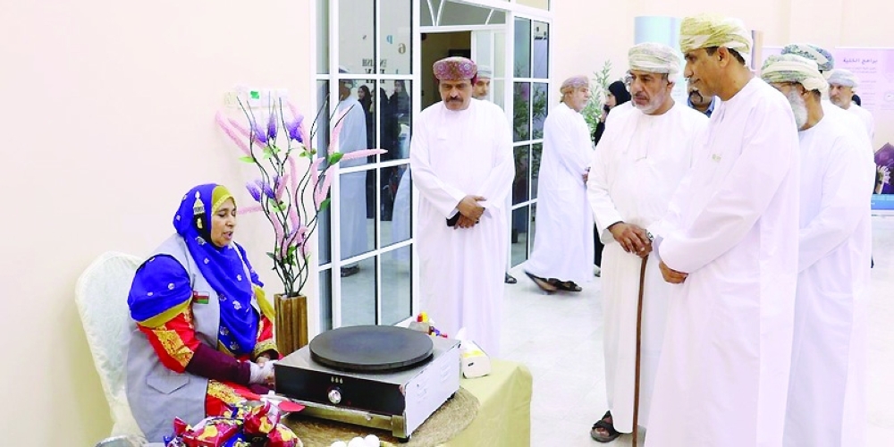 A development exhibition showcased innovations and products created by rural women.