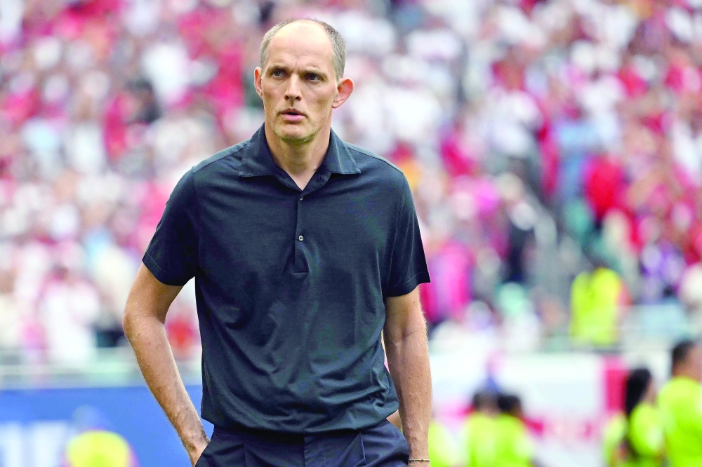 England's German head coach Thomas Tuchel. — AFP