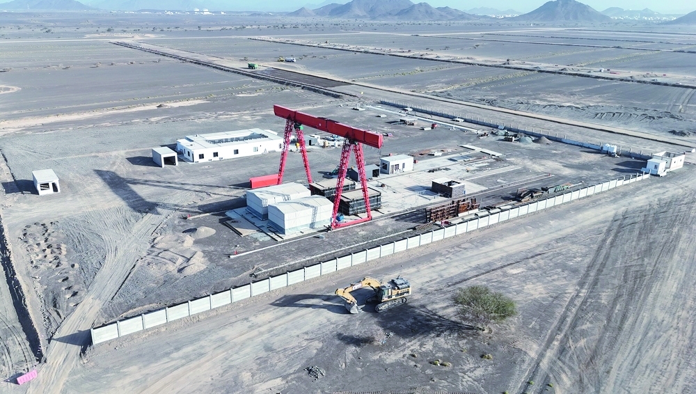 The city has begun infrastructure works covering 1.34 million square metres of its planned 9 million square metre site.
