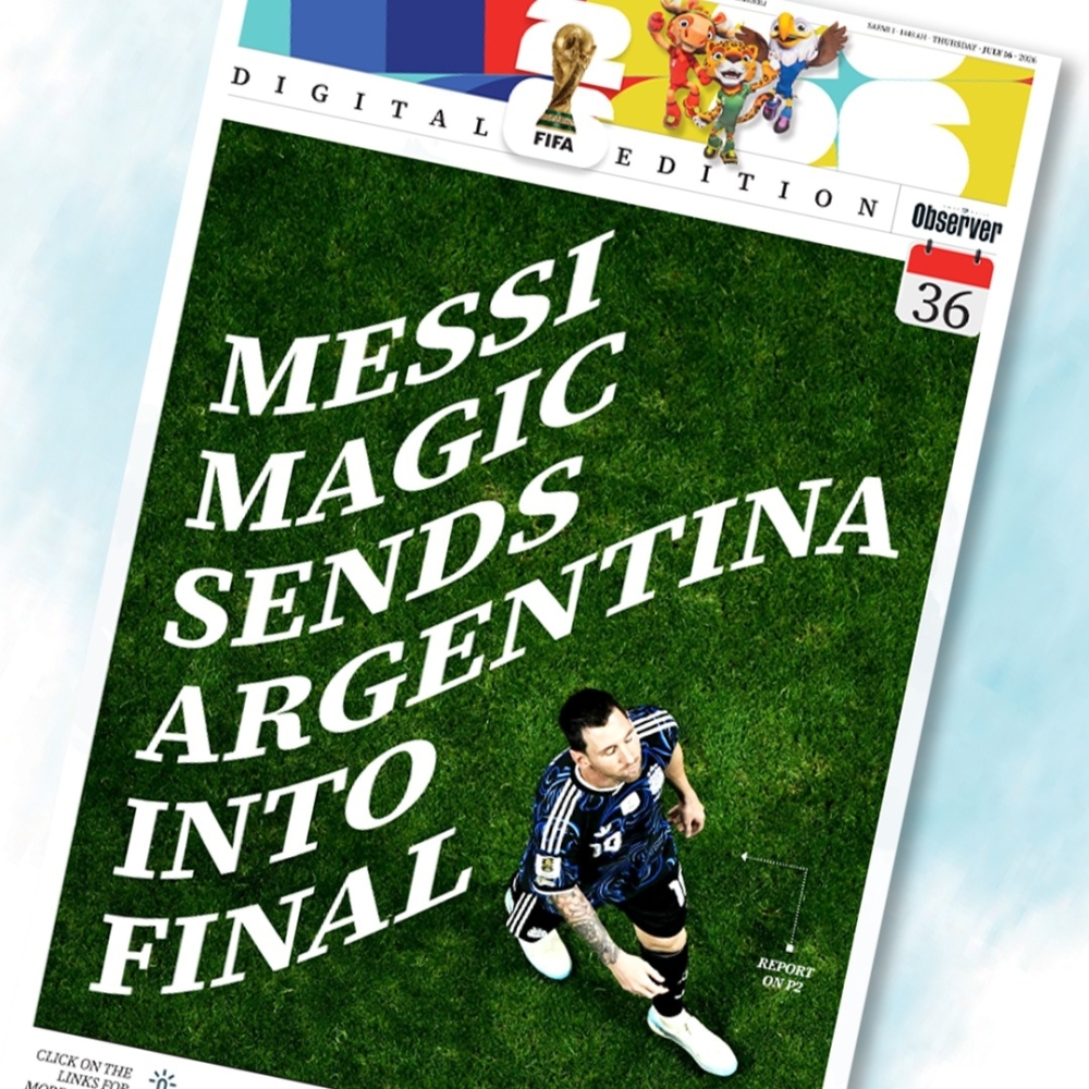 Daily WC digital edition brings fans the latest action