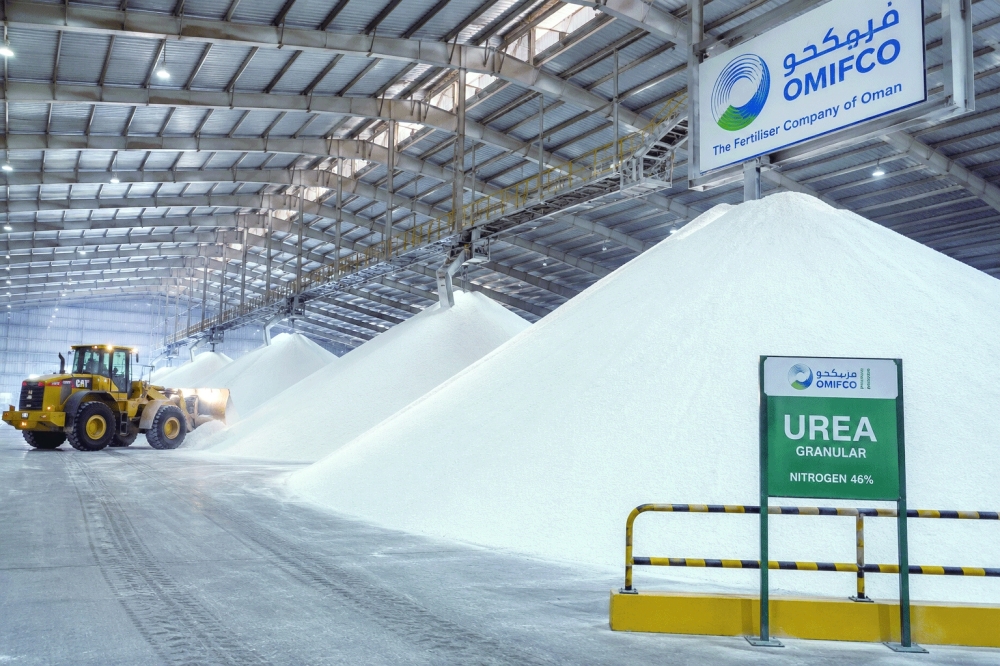 Under the arrangement, 50 per cent of the urea purchased by OQ Trading from OMIFCO will be supplied to the Government of India.
