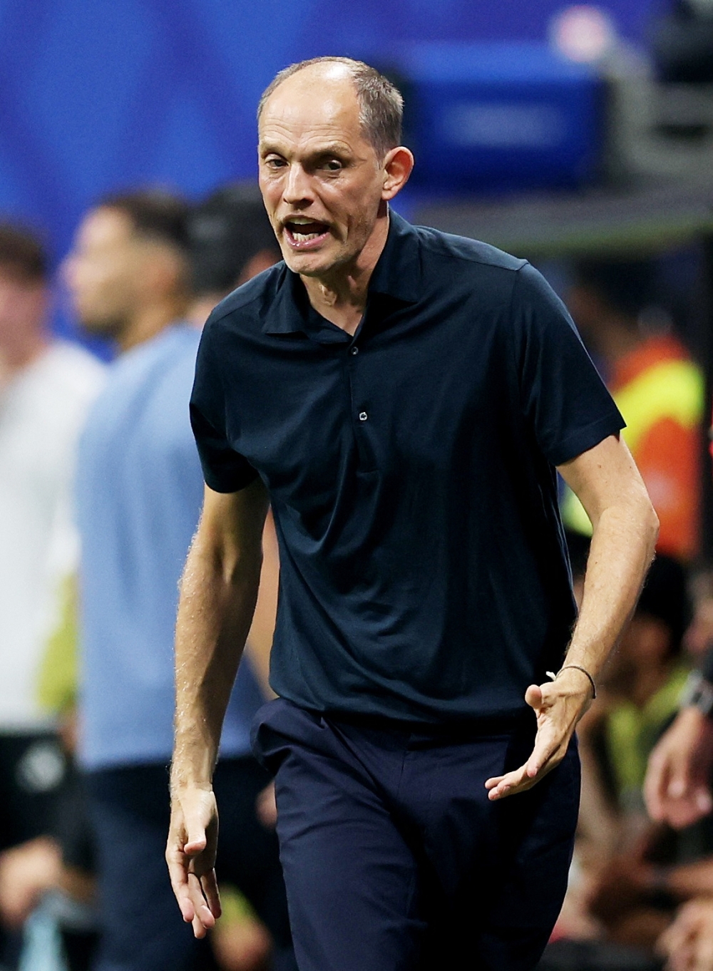 
England manager Thomas Tuchel reacts.— REUTERS