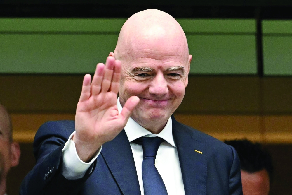 Fifa President Gianni Infantino
