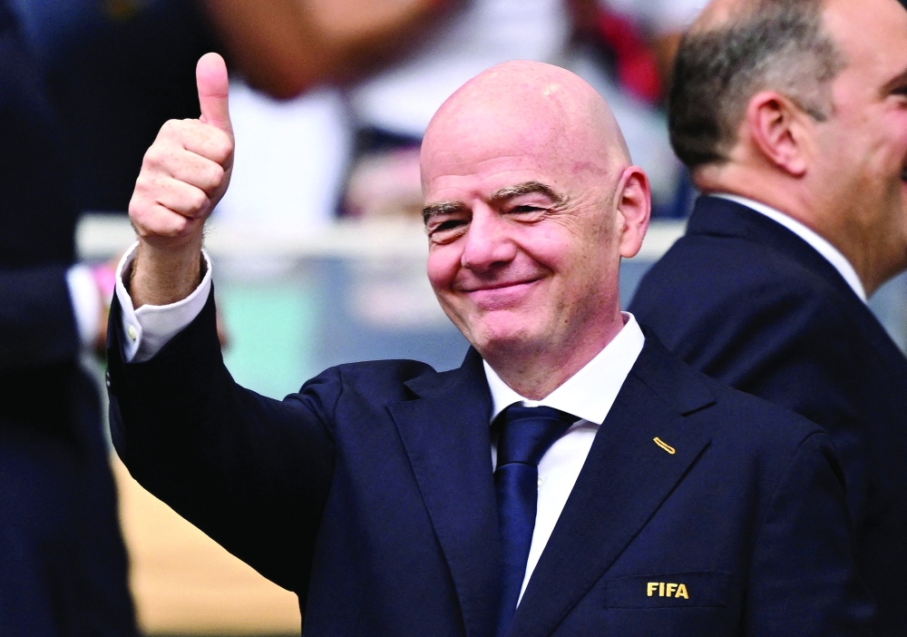 Fifa President Gianni Infantino