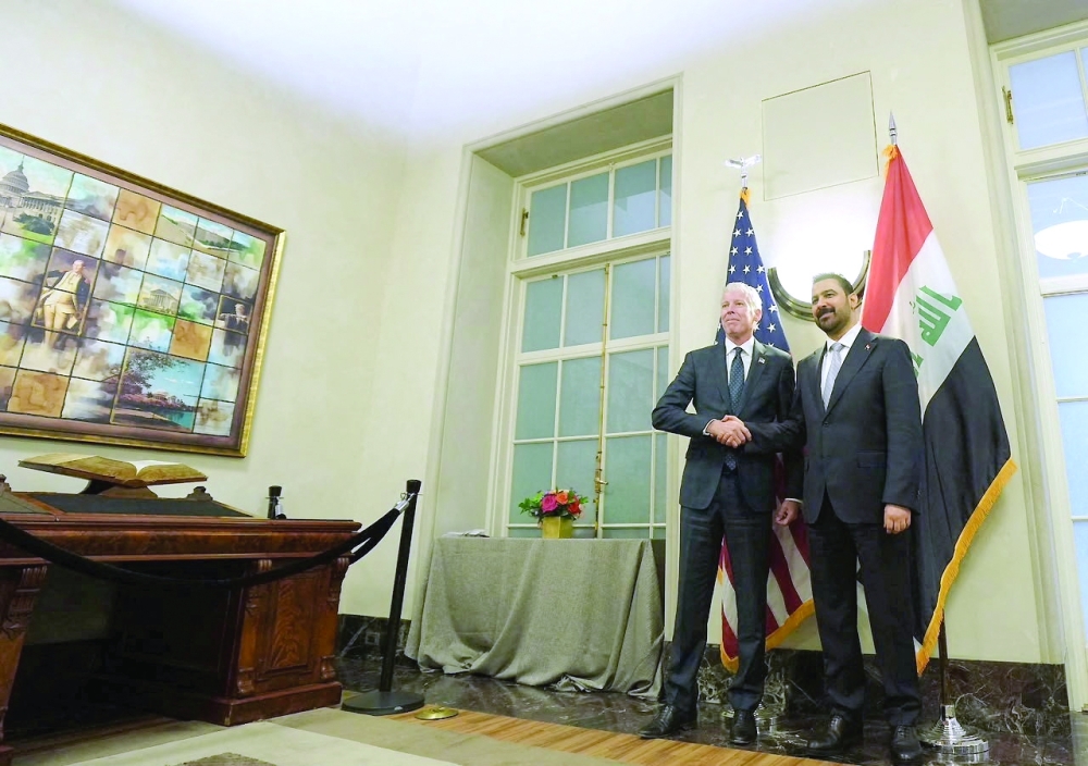 Iraqi Prime Minister Ali al Zaidi meets with US Secretary of Energy Christopher Wright in Washington, DC. — Reuters