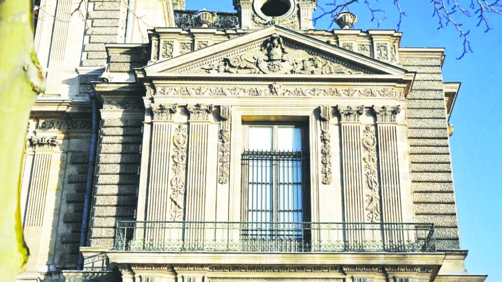 The Louvre Museum's Gallerie d'Apollon (Apollo's gallery) — AFP