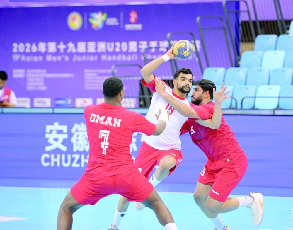 Bahrain gradually took control after the break as the physical demands of the tournament began to affect the Omani players. 