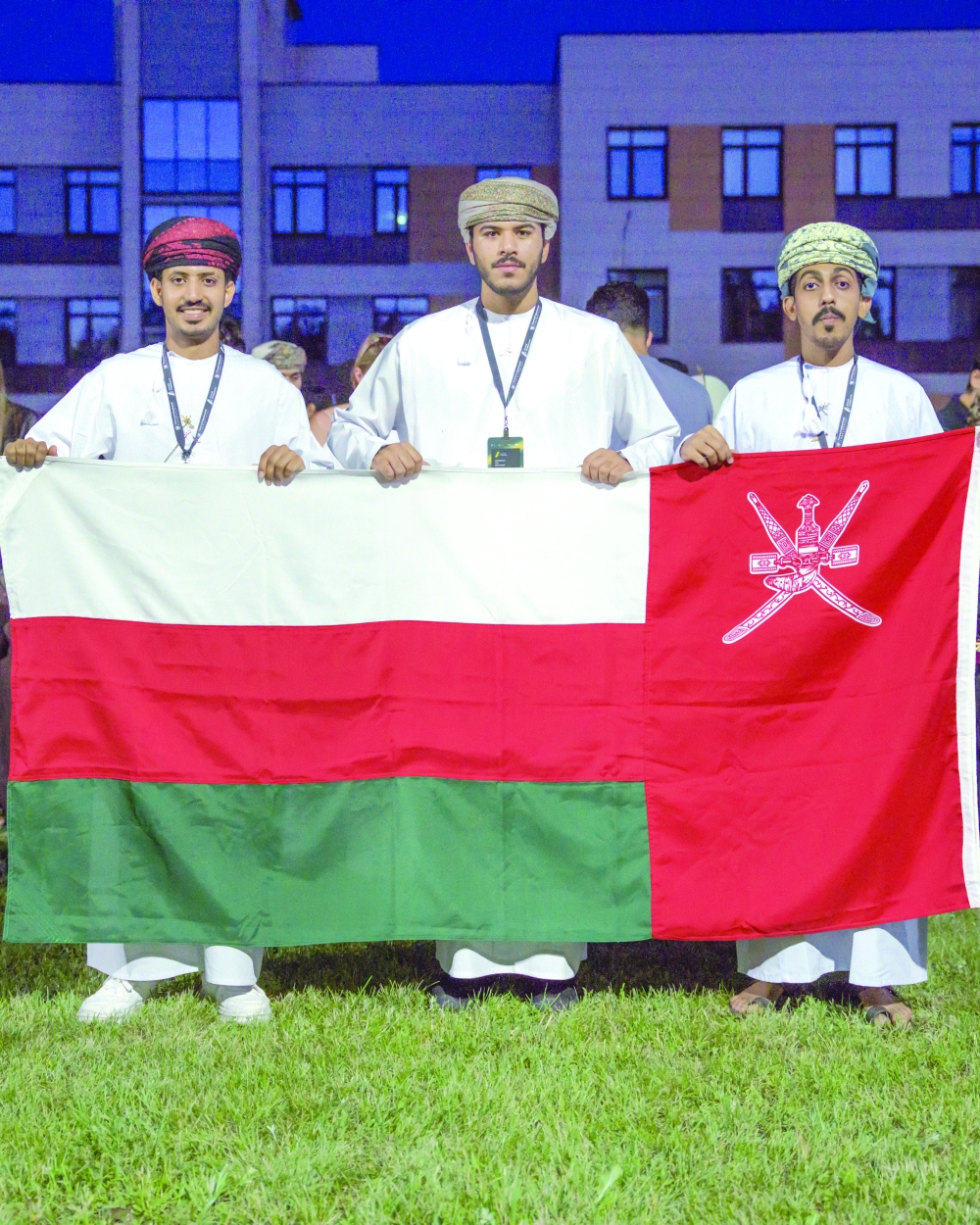 Yahya bin Khalifa al Mughairi, Saif bin Mohammed al Jahdhami and Al Hawari bin Rashid al Rashdi represented UTAS.